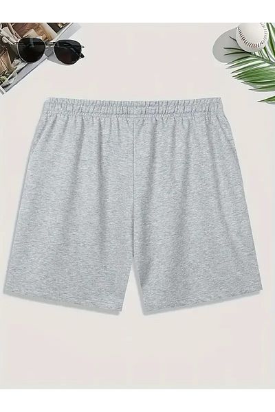 DAXİS Sportwear Company شورت رجالي قطني مطبوع - شورت رجالي مريح