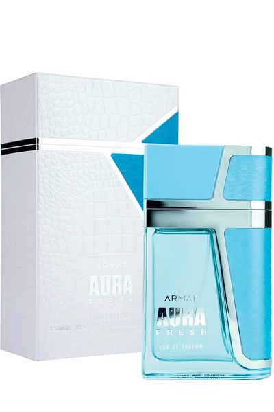 Armaf Perfume Aura Fresh Blue Eau De Parfum For Men 100ml Fragrance For Him