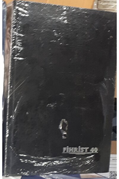 Turkuaz FİHRİST DEFTERİ 20 x 28 cm 16 Ayraç Harf her Ayraç 40 yp Toplam 640 Y...