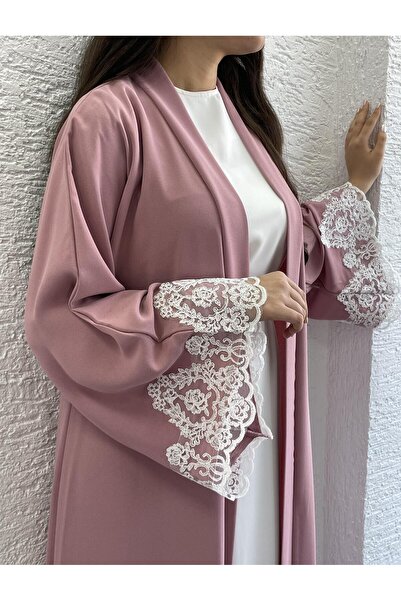 MELEK ARAZ Ροζ Elif Model Abaya
