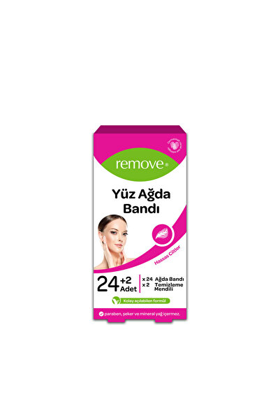 remove Yüz Ağda Bandı Hassas Ciltler 24'lü