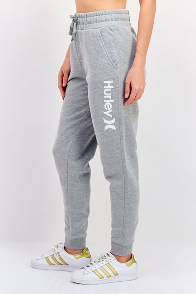 Hurley Women Sportswear Fit Training Jogger Pants, Grey
