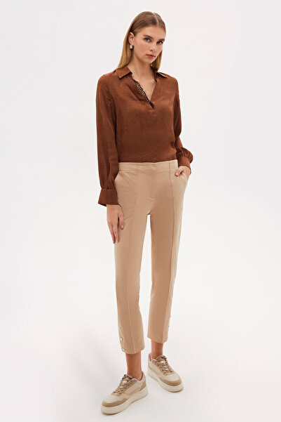 Naramaxx Paçası Çıtçıt Detaylı Pantolon