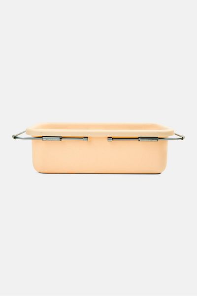 BEBEHOME Extendable Draining Basket 10 H X 30 L X 15 W Cm, Beige