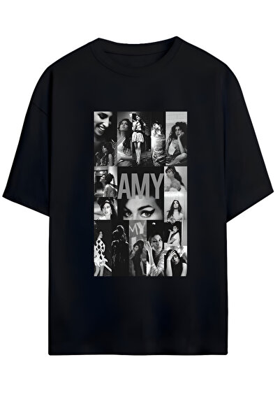 MAGORS УНИСЕКС ТЕНИСКА ОТ ПАМУК С ДИЗАЙН НА ЕЙМИ УАЙНХАУС, ВИСОКОКАЧЕСТВЕН ПР...