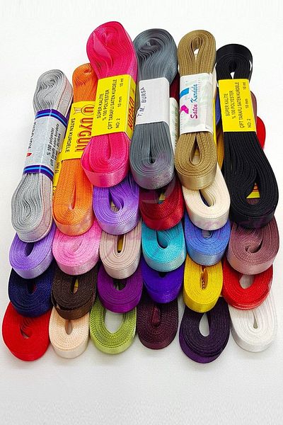 Hayalperest boncuk Satin Ribbon 1cm