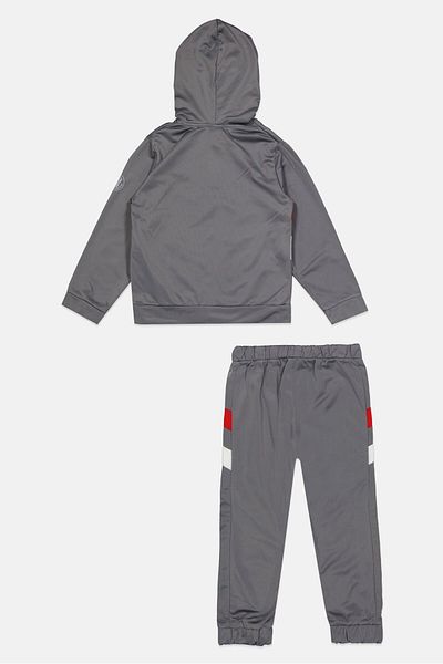Body Glove Toddlers Boy 2pc Brand Logo Sweatshirt And Pants, Grey
