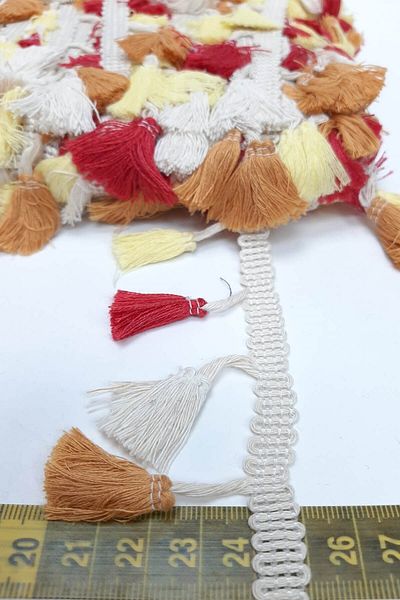 Hayalperest boncuk Cotton Fringe Tassel