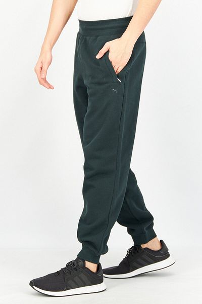 Puma Men Sportswear Fit Embroidered Logo Training Jogger Pants, Dark Green