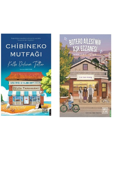 Athica Botero Ailesi'nin Aşk Eczanesi - Chibineko Mutfağı 2 Kitap
