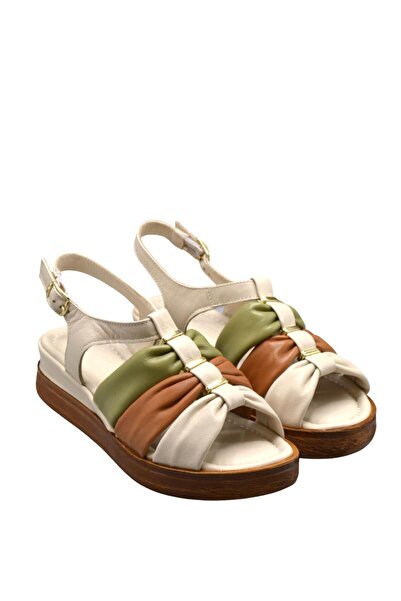 Venüs 2216412y الصنادل الجلدية النسائية