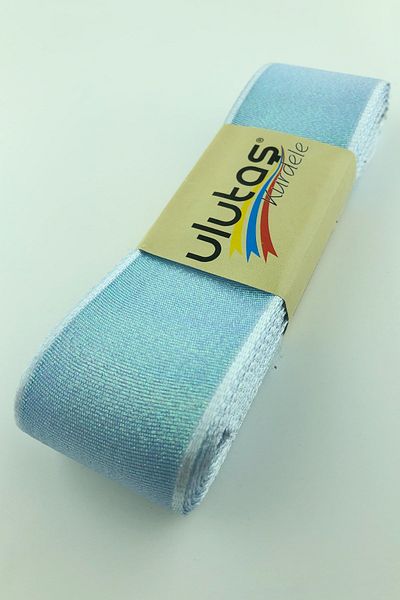 Hayalperest boncuk Baby Blue Glitter Κορδέλα 3,5 εκ