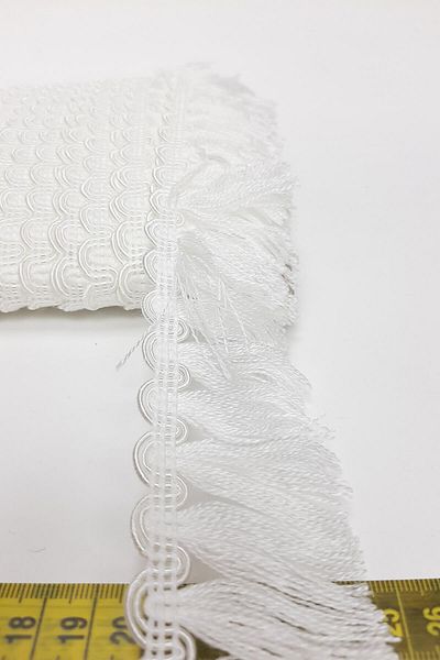 Hayalperest boncuk 5 cm Wide Waterway Patterned Tasseled Strip