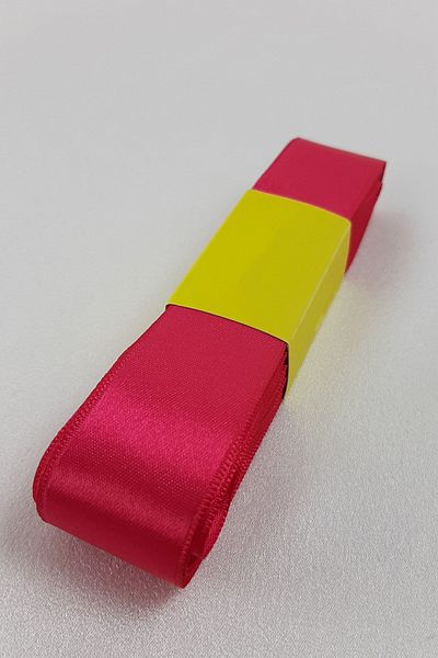 Hayalperest boncuk Fuchsia Satin Ribbon 3 Cm