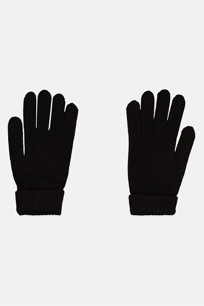 Rampage Women Textured Gloves, Black