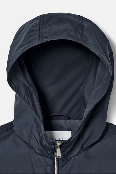 Tchibo Women Solid Parka Jacket, Navy