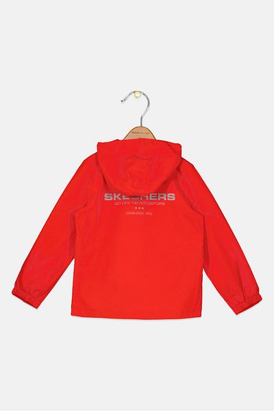 SKECHERS Kids Boy Sportswear Training Jacket, Red