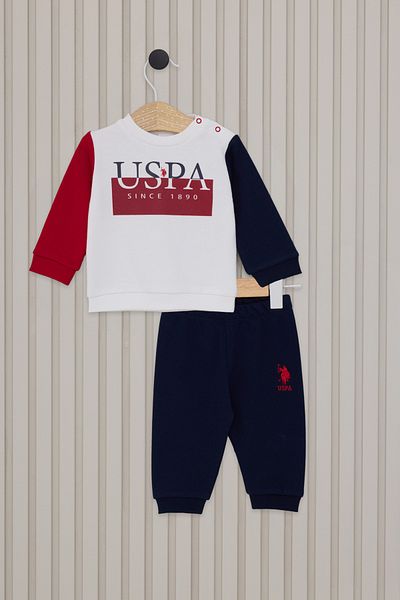 U.S. Polo Assn. Set 2 bucati pentru bebelusi