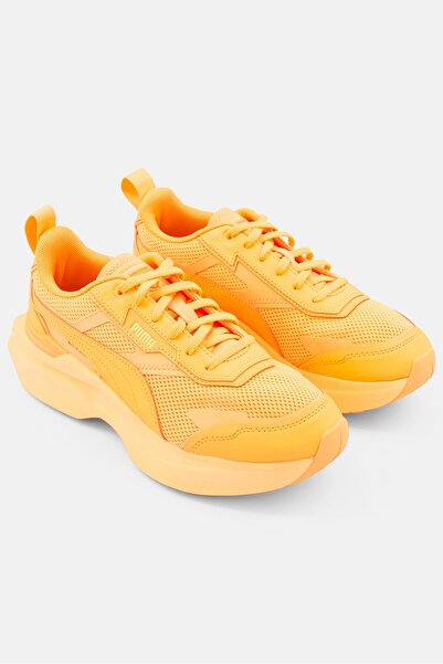 Puma Women Kosmo Rider Sorbet Lace Up Sports Shoes, Orange