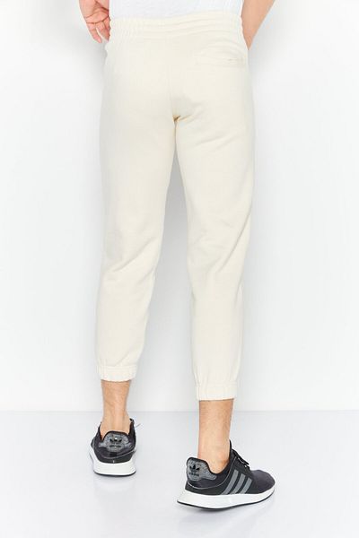 adidas Men Sportswear Fit Outdoor Sweatpants, Cream