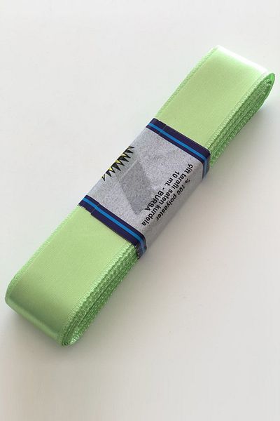 Hayalperest boncuk Panglică Satin Verde Deschis 3 Cm