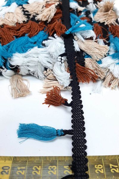 Hayalperest boncuk Cotton Fringe Tassel