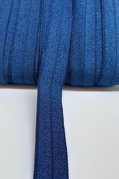 Hayalperest boncuk Banda de păr elastică Saks Blue 1,5 cm