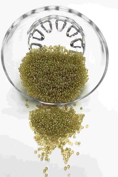 Hayalperest boncuk Λάδι Πράσινες Χάντρες Άμμου 2 Mm 50 γρ