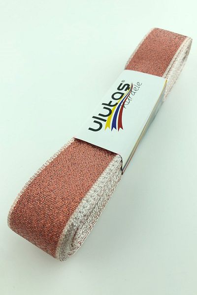 Hayalperest boncuk Red Color Glitter Ribbon 2.5 Cm