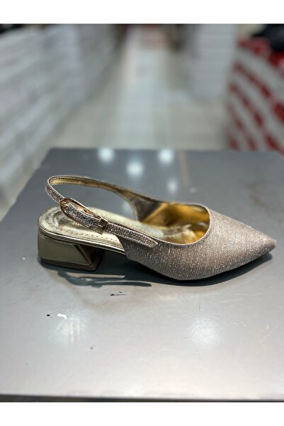 Hacıoğlu Ayakkabı Pantofi eleganti de damă Serrace cu toc scurt