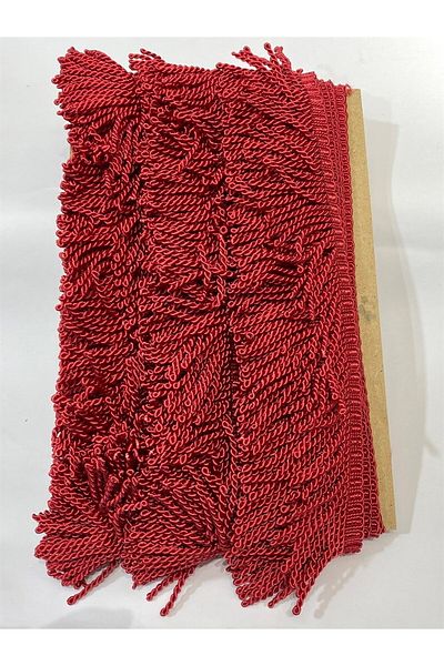 Hayalperest boncuk Red Tassel Bouillon Fringe