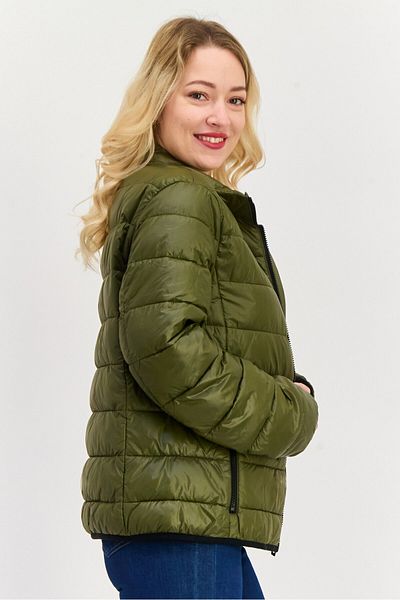 Hugo by Hugo Boss Women Quilted Puffer Jacket, Olive
