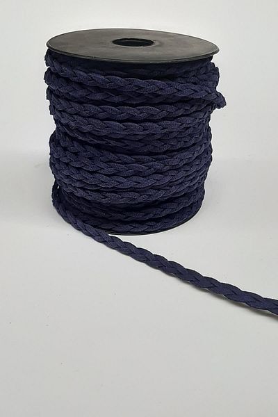 Hayalperest boncuk Σχοινί πλεξίματος Navy Blue Suede