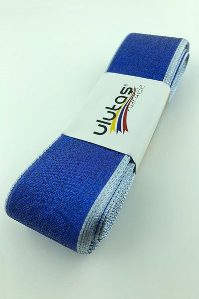 Hayalperest boncuk Κορδέλα Saks Blue Glitter 3,5 εκ