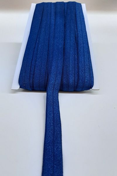 Hayalperest boncuk Banda de păr elastică Saks Blue 1,5 cm