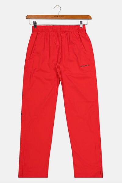 Head Kids Boy Sportswear Fit Brand Logo Training Pants, Red