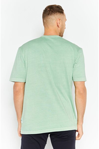 Reebok Men Sportswear Fit Shirt Sleeves Training T-shirts, Green