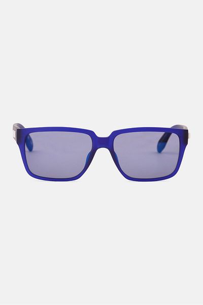 adidas نظارة شمسية رياضية للرجال OR0013-F، أزرق داكن