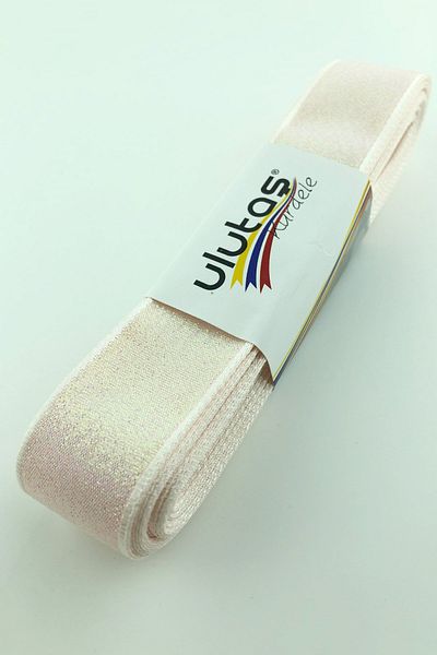 Hayalperest boncuk Κορδέλα Dusty Pink Glitter 2,5 εκ
