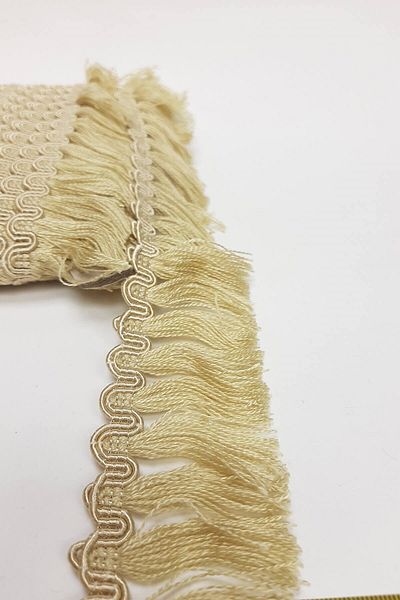 Hayalperest boncuk 5 cm Wide Waterway Patterned Tasseled Strip