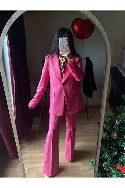 Letsfashion Blazer ceket pantolon takım