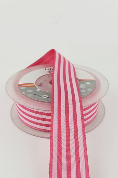 Hayalperest boncuk Κορδέλα ταφτά ριγέ 2,5 cm 20 Mt