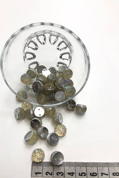 Hayalperest boncuk Janjanlı Καμπύλη Στρογγυλή Πλαστική Πέτρα 20 Τεμάχια