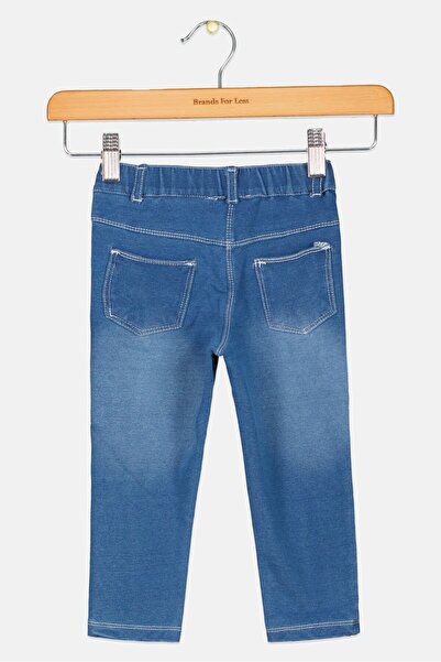 Chicco Kisgyermek lányok egyszínű nadrágja, kék