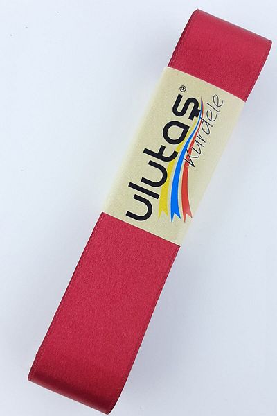 Hayalperest boncuk Satin Dark Fuchsia Ribbon 3 Cm 10 Mt