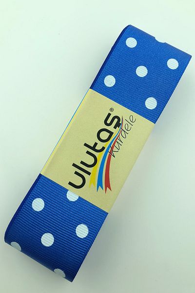 Hayalperest boncuk Πουά κορδέλα Grosgrain 4 εκ