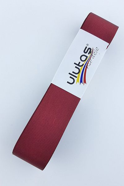 Hayalperest boncuk Κορδέλα Μπορντό Grosgrain 3 cm 10 Mt