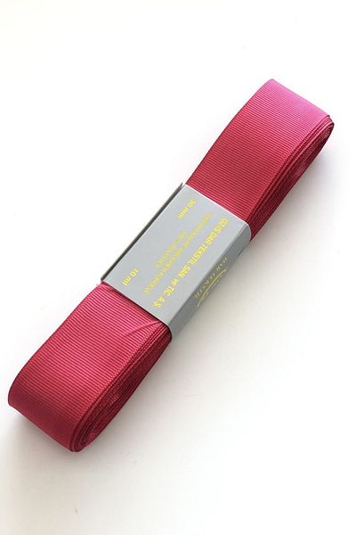 Hayalperest boncuk Panglică Grosgrain Fucsia 3 Cm 10 Mt