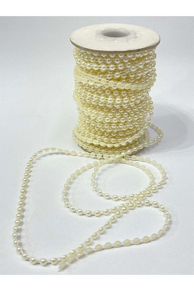Hayalperest boncuk 4mm Plastic Ribbon, Half Inch 10 Meters