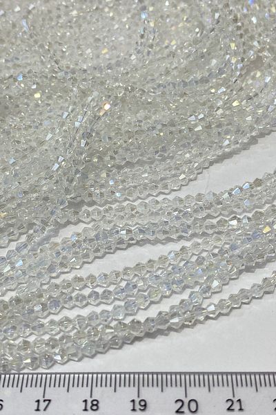 Hayalperest boncuk Az Janjan Pyramid Crystal Bead 3 mm